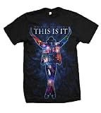 Michael Jackson 'This Is It Collage' black t-shirt