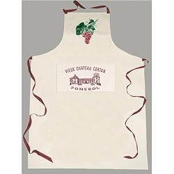 Vieux Chateau Certan Pomerol label canvas Sommelier Wine Steward Apron French