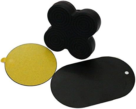 Car Mount,Air Vent Magnetic Universal Car Mount Holder Protable Holder for the Galaxy S6/S6 Edge, LG G4, Apple iPhone 6 6 Plus, iPhone 5S 5C 5 4S, Samsung Galaxy S5 S4 S3, HTC M9 (Black)