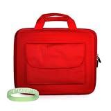41iIgw5%2Bm6L. SL160  Toshiba Mini NB205 N312/BL 10.1 Inch Royal Blue Netbook Hard shell SLEEVE CASE Cover Pouch Carrying Bag with Extra Accessories Pocket     RED + Vangoddy tm, Live*Laugh*Love wrist band!!!