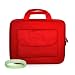 Apple Ipad Tablet ( 3G , wifi , WiFi + 3G ) Carrying Case Hard Cube Case with Attached Pocket for ipad Accessories ** RED ** + Vangoddy Live * Laugh * Love Wrist band