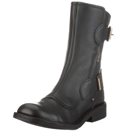 Kickers Histboot2 002341 50 8, Damen Stiefel, schwarz, (noir 8), EU 36