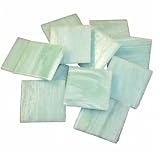 Muranoglas ~ 50 Mosaiksteine 20x20mm Cuba marmoriert