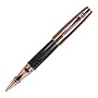 Monteverde Invincia Rose Gold with Black Carbon Fiber Rollerball Pen (MV40061)