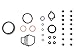 Evergreen FSHB2040 Full Gasket Set Head Bolt