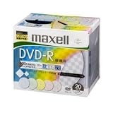 maxell 録画用 CPRM対応 DＶD-R 120分 16倍速対応 インクジェットプリンタ対応デザインプリント(ワイド印刷) 20枚 5mmケース入 DRD120PMIXC.S1P20S Bの画像