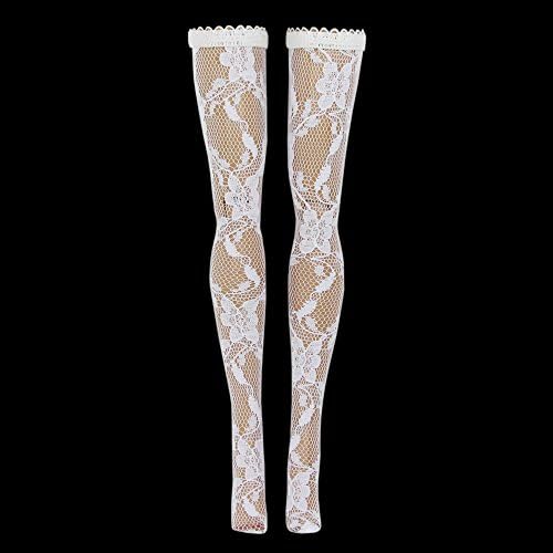 Barbie Doll Stockings - White Lace - Doll Clothes