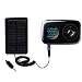 Solar Powered Rechargeable External Battery Pocket Charger for the Creative Zen Stone Plus - uses Gomadic TipExchange Technology