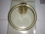 Towel Ring Heavy Duty Tumbled Antique Brass