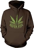 World Famous Master Kush, Dense Thick and Heavy Hooded Sweatshirt Funny Pot Weed Smoking Design Hoodie
