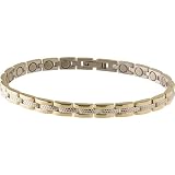 Sabona Lady Executive Regal Duet Magnetic Bracelet, Size Small