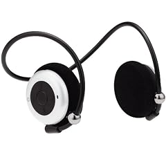 グリーンハウス Bluetoothネックバンド型ステレオヘッドセット ホワイト GH-BHHSNW