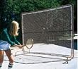 Courtmaster Deluxe Tennis Rebound Net and Frame, 9'W x 7'H