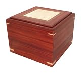 Pet Urns: Wooden Urns: Padauk