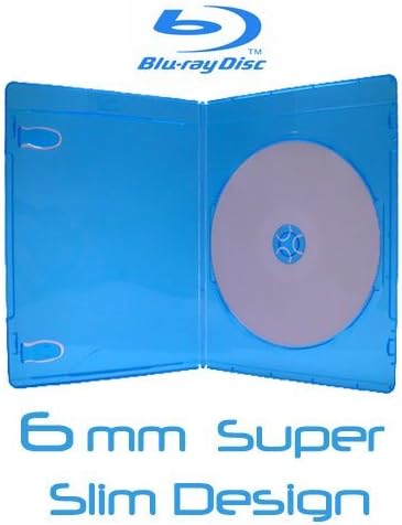 KrohneTec - Blu-Ray Case - Slim 6mm - 25 Pack