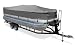 Taylor Made Products Trailerite Semi-Custom Boat Cover for Pontoon Boats (19'1" to 20' Center Line Length / 96" Beam, Gray Coated Poly)