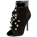 Carvela Women's Gambia High-Cut Peep Toe Bootie