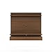Wall Mounted Theater Center and Panel in Brown Finish