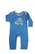 Blue Envelope Neck Romper w/ Turtle 12-18m