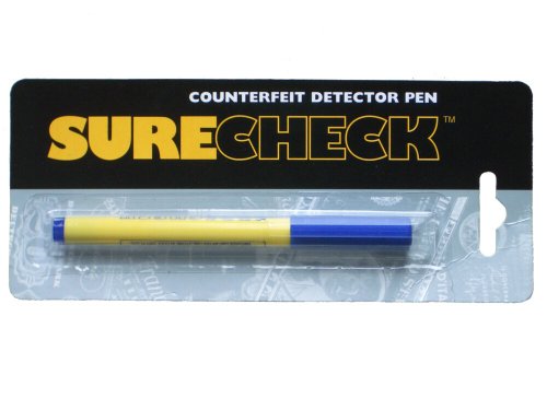 Securikey Stylo détecteur de faux billets