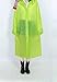 ColorDrip Women's Eco-friendly EVA Fashion Translucent Raincoat Green