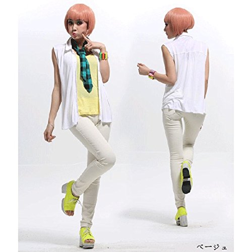 パンツ ズボン/　ロングパンツ 秋 デニム/スラックス ストレート 着痩 ボトムス レディース　脚長 デニムパンツ　美シルエット タイト 美ライン 伸縮性 履き心地 ◆美脚・美尻効果4色・フリーサイズ