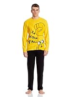 Licencias Pijama Hora De Aventura (Amarillo / Negro)