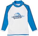 BabyBanz Rash Tops, Navy/White Cap Sleeve