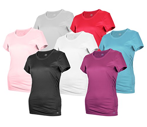 Alo Yoga Women's Mesh Back Short Sleeve Tee