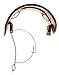 France Luxe Large Ponytail Barrette - Onyx