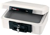 SentrySafe 1100 1/2 Hour FIRE-SAFE Chest, 0.18 Cubic Feet, Dove Gray
