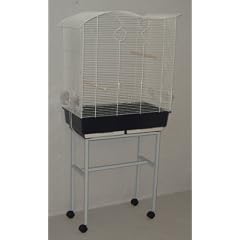 XXL Wellensittichk�fig mit St�nder LEAB 3 -6 schwarz