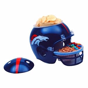 NFL Denver Broncos Snack Helmet