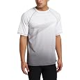 Speedo Men's Magnetic Blast Short Sleeve Rashguard Swim Tee
