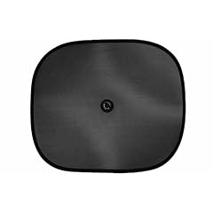 Cartrend 95108 Sonnenschutz 2er-Set, mit Saugnapf, schwarz