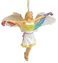 December Diamonds Gaia Female Angel of Gay Pride-Rhinestones & Glitter Sparkle!!!