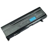 [6600 mAh 9 cells] Hi-Capacity Li-ion Battery For Toshiba Satellite A80 M100 M105 M55 M115 M110 M40 M45 M50 A100 Series Dynabook CX TX VX AW3 Series fits PA3399U-1BAS PA3399U-2BAS PA3478U-1BAS PA3478U-1BRS PABAS057 PABAS076 PABAS077 Laptop Notebook Main battery