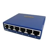 BIGtec 5 Port Ethernet Netzwerk Switch BIG105