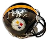 John Stallworth Autographed/Hand Signed Pittsburgh Steelers Mini Helmet