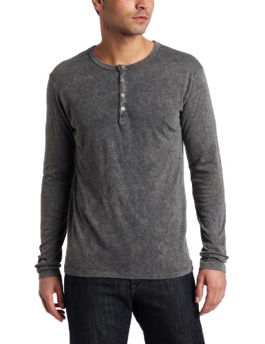 Cohesive Men's Columbus Henley, Grey, Small
