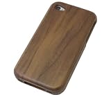 [HAIKAU] iPhone 4/4S 木製ケース ウッドケース 上質な天然ウッド製 くるみ wood case for iPhone 4/4S
