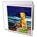 golden retriever - Dogs Golden Retriever - Golden Retriever - Greeting Cards-12 Greeting Cards with envelopes