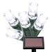 Philips 50ct. LED Solar Powered String Lights - Cool White Bulbs