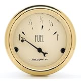 Auto Meter 1505 Golden Oldies 2-1 16 Short Sweep Electric Fuel Level Gauge for Ford... by Auto Meter