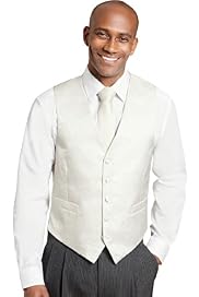 5 Button Paisley Print Wedding Waistcoat