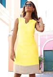 Jessica London Plus Size Linen Shift Dress