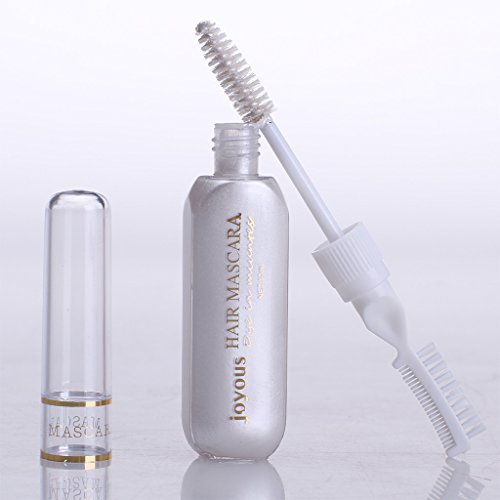 Joyous Professional Temporary Hair Color Highlights & Streaks Mascara (White)