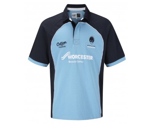 COTTON TRADERS Junior Short Sleeve Worcester Training Rugby Jersey, Junior S COTTON TRADERS Junior Short Sleeve Worcester Training Rugby Jersey, Junior S