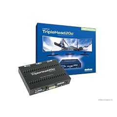 Matrox TripleHead2Go Digital Edition Graphics eXpansion Modul (In: 1 DVI-DL / 1 VGA, Out: 3 DVI-I, 1 GPU)