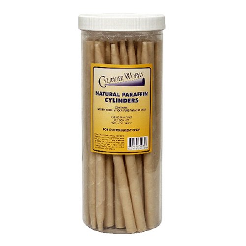 Cylinder Works Natural Paraffin Cylinders, 50 Cylinders